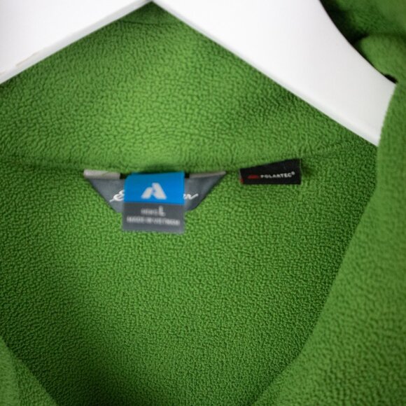 Eddie Bauer First Ascent Fleece Pullover Mens 2XL Green - Picture 4 of 8